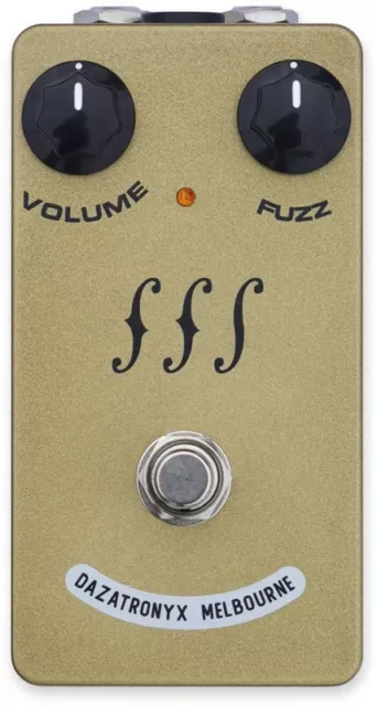 Dazatronyx FFS silicon fuzz face (EJF1) handmade in Melbourne. 10year warranty.