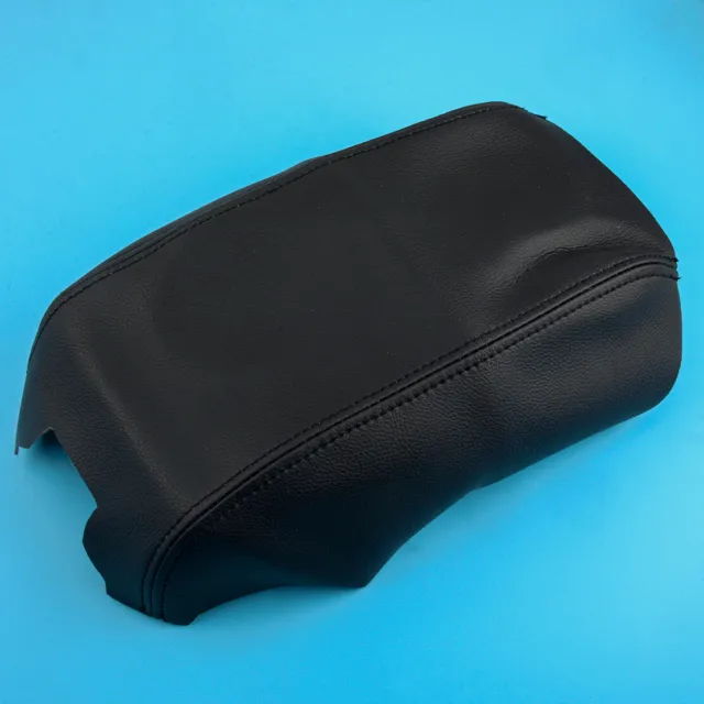 Black Leather Center Console Lid Armrest Cover fit for Toyota Avalon fr 00-04 Ze