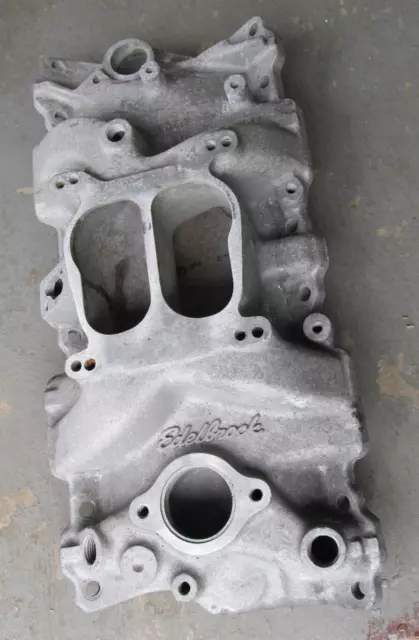 Edelbrock Performer SBC Dual Plane intake manifold #3 Chevy 283 327 350 383 400 Edelbrock Performer SBC Dual Plane intake manifold #3 Chevy 283 327 350 383 400
