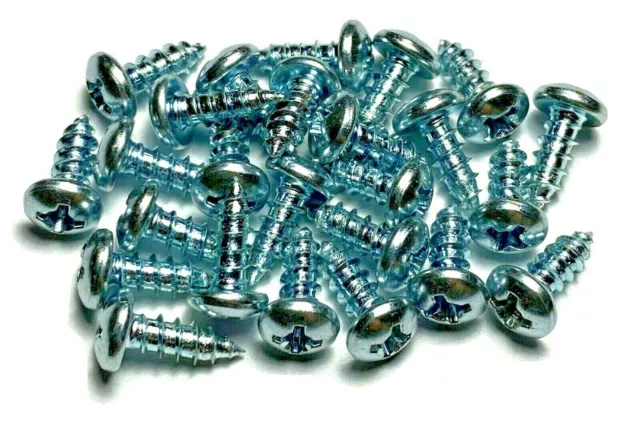 #6 x 3/8 Phillips Pan Head Trim Screws (Qty-25) #66