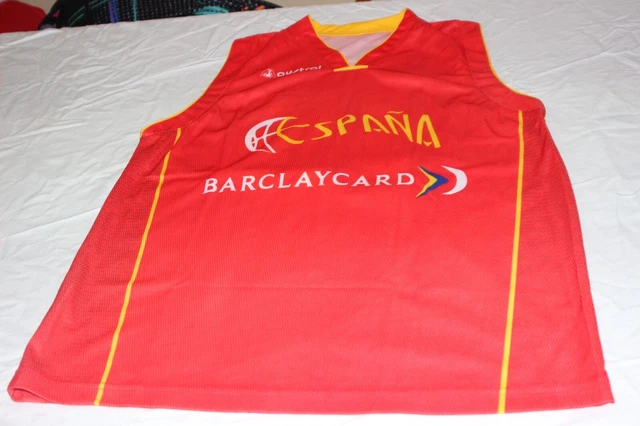 T-Shirt Basket Ufficiali Lëb 2000 Red Com Airtel Porriño Australe XXL N 14