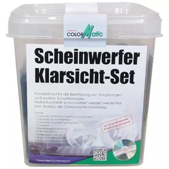 DUPLI COLOR 359248 Motip Klarsicht-Set für Scheinwerfer