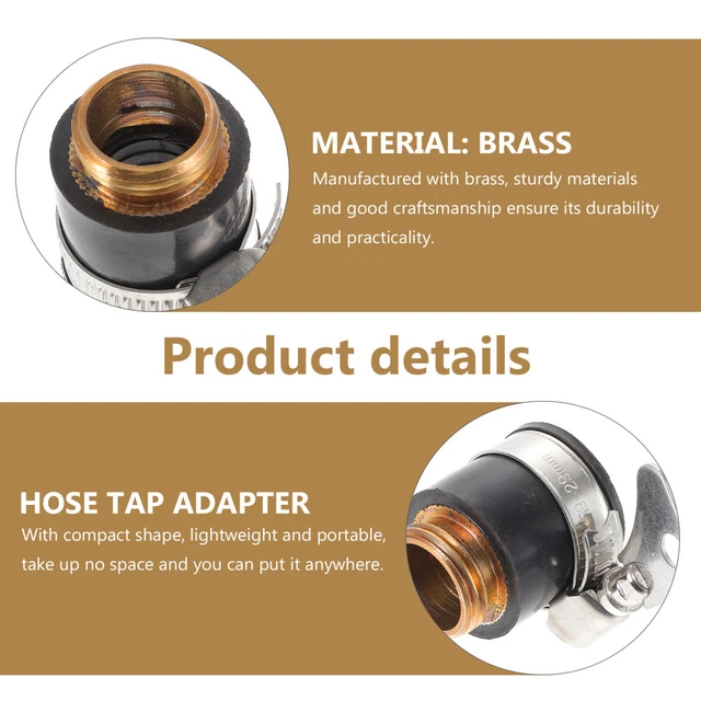 Water Hose Connector Garden Hose Fittings Universal Water Pipe Connector Sink 2