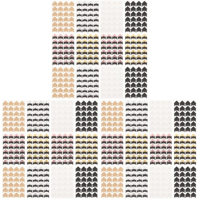 36 Blätter Aufkleber Fotoecken Fotoecken Fotoeckenaufkleber Pro Dekorieren