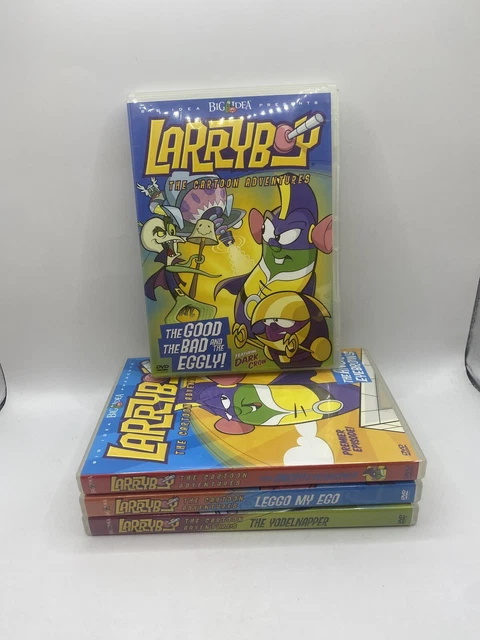Larryboy Cd LARRYBOY THE CARTOON Adventures 4 DVDs TV Series, Animated, DVD) R4 ...