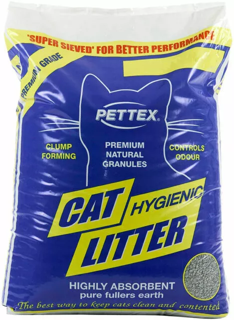 Pettex Premium Grey Cat Litter - 10kg