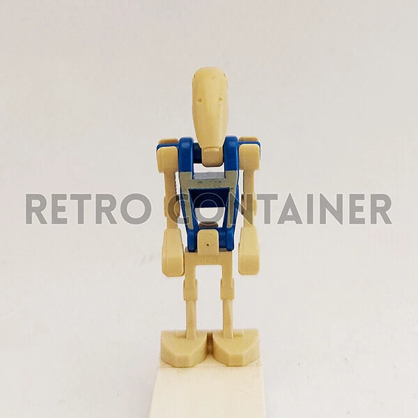 LEGO Minifigures - 1x sw0300 - Battle Droid Pilot Blue - Star Wars Omino Minifig