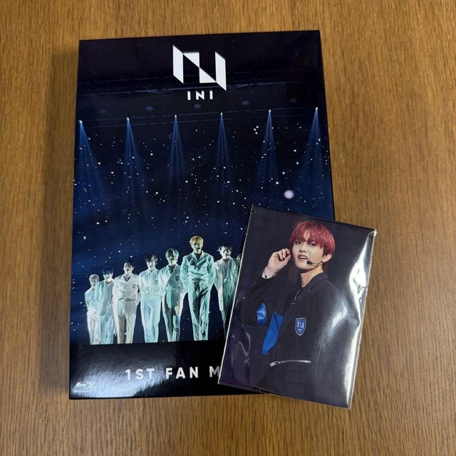 INI 1ST FAN MEETING Blu-ray Kyosuke Fujimaki with trading card EUR