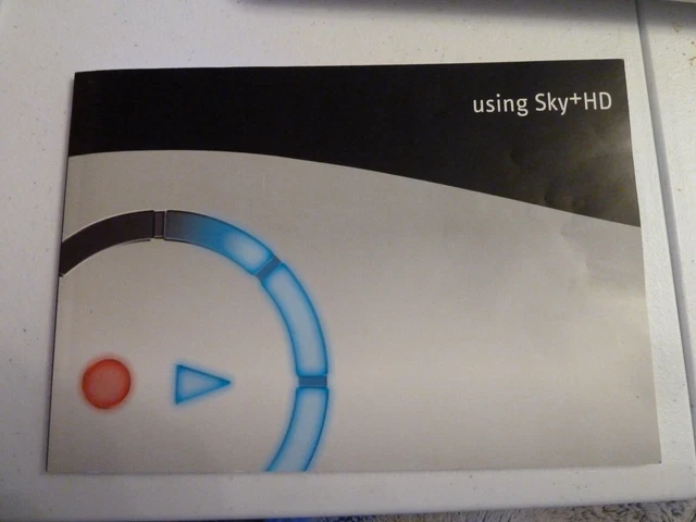USING SKY+ HD Instruction Guide Booklet 96 pages - V. Good Condition! £ ...