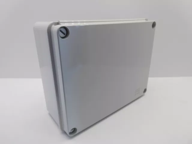 GEWISS GW44208 240x190x90mm ENCLOSURE JUNCTION BOX PLASTIC WATERPROOF IP56 GREY