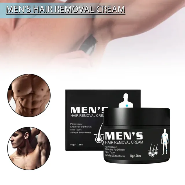 Men's Hair Removal Cream for Body Intimate Private Part Painless E