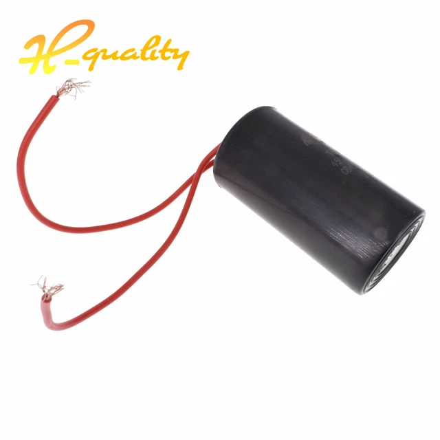Condensateur Démarrage Moteur CBB60 - 3.5uF 450V 50/60Hz - Lot De 2 - Dimensions 30x55 Mm - Pour Pompe, Ventilateur, Machine à Laver
