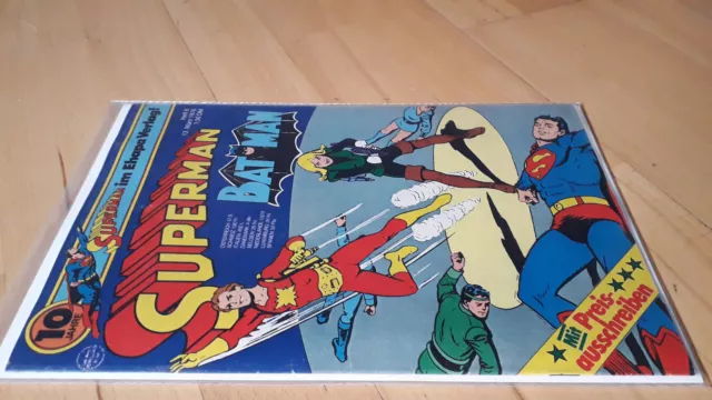 Superman Batman Nr.6 vom 13.3.1976  - Z1-2 ORIGINAL ERSTAUSGABE COMIC EHAPA 3