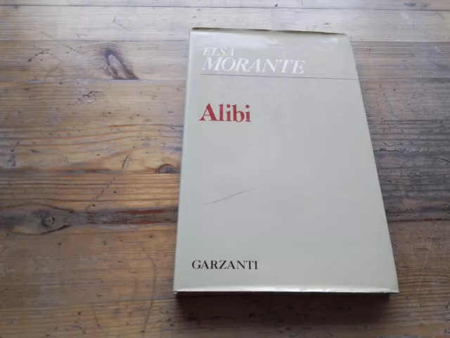 ELSA MORANTE - ALIBI - GARZANTI 1988, 17ag23