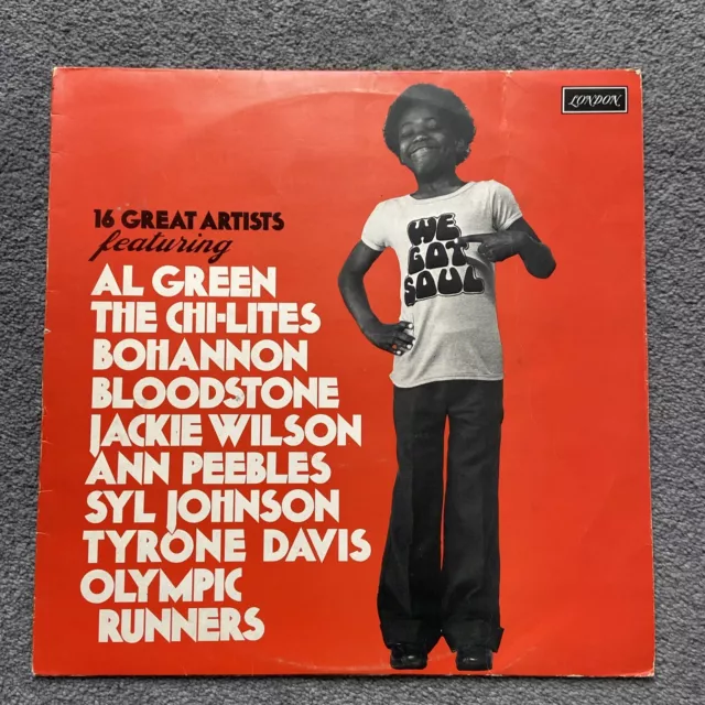 VARIOUS : We Got Soul : uk London vinyl LP 1975