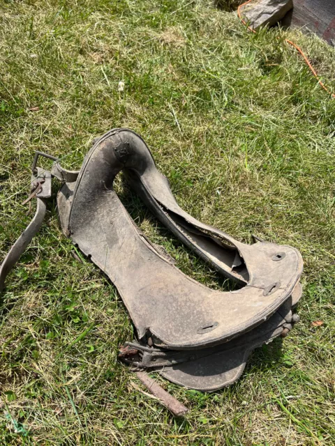 Antique  Wooden Riding Horse Saddle Frame  Restoration US  Civil War Calvary
