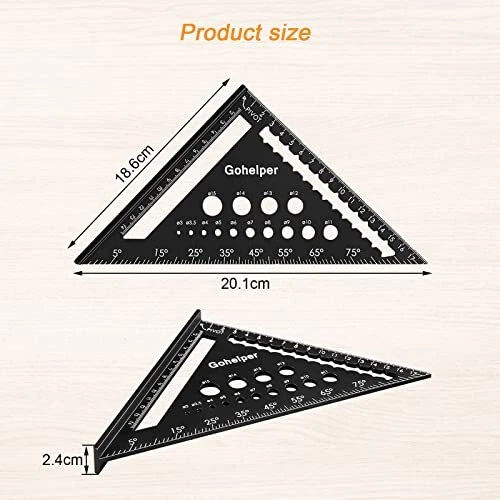 STAHLWERK Équerre De Charpentier Renforcée – Triangle D’angle De Butée 4935
