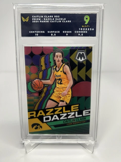 Caitlin Clark Rookie Card Graded Caitlin Clark 2024-25 Panini Instant Rookie  Card - Graded Gem Mint 10 (SidelineGradingCompany) Caitlin Clarke Basketball