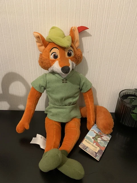 Robin Rood Toy WALT DISNEY STORE Robin Hood Fox Plush Soft Toy 19