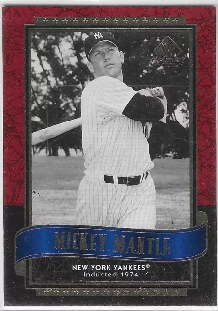 Mickey Mantle New York Yankees 2003 Upper Deck Sp Legendary Cuts Baseball Card