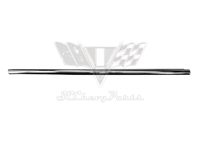 1959-1960 Chevy Impala 2-Door Hardtop Door Beltline Reveal Molding Trim LH SHOW