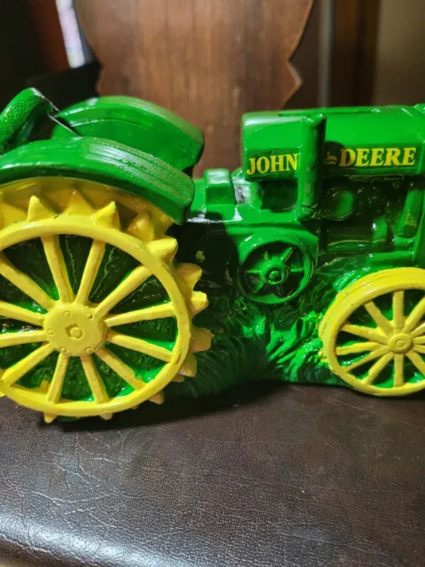 John Deere Vintage Tractor Bank Farming Collectible Savings Bank Nib