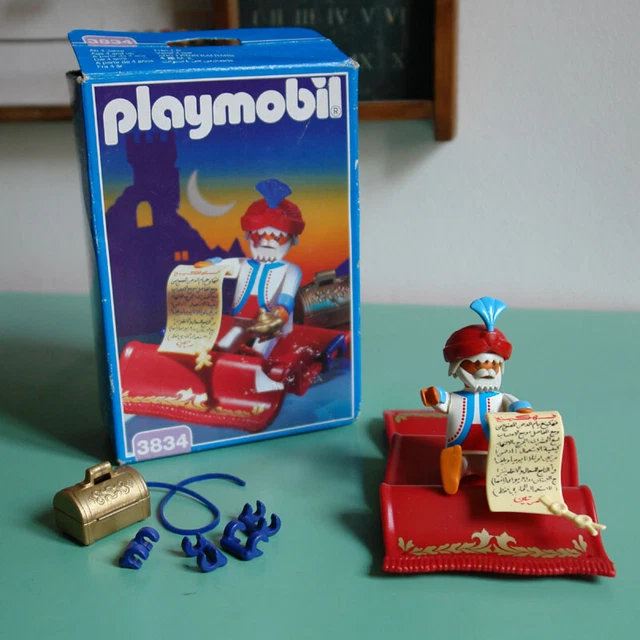 Fakir sur tapis volant playmobil 3834 Vintage - Collection
