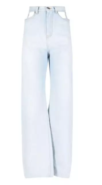 Maison Margiela women's cut out waist jeans size small
