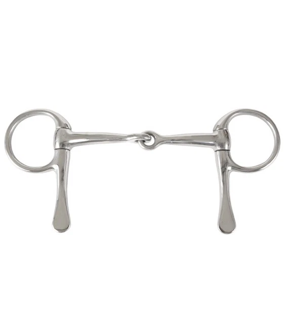 Jacks 5115-3-1-2 3.5 in. Mini Stainless Steel Half Cheek Snaffle Bit