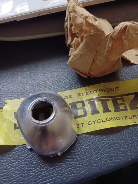 Optique de phare type Soubitez Solex / Peugeot 103/104/BB - Pièces