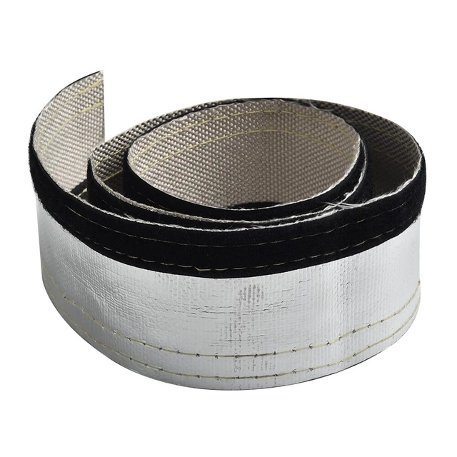 Aluminum Tuyau Drapé Bouclier Thermique Manche Métallique Protection Rechange