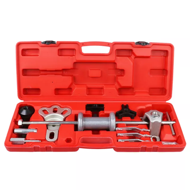 New Slide Hammer Dent Puller Tool Kit Wrench Adapter Axle Bearing Hub Auto Set