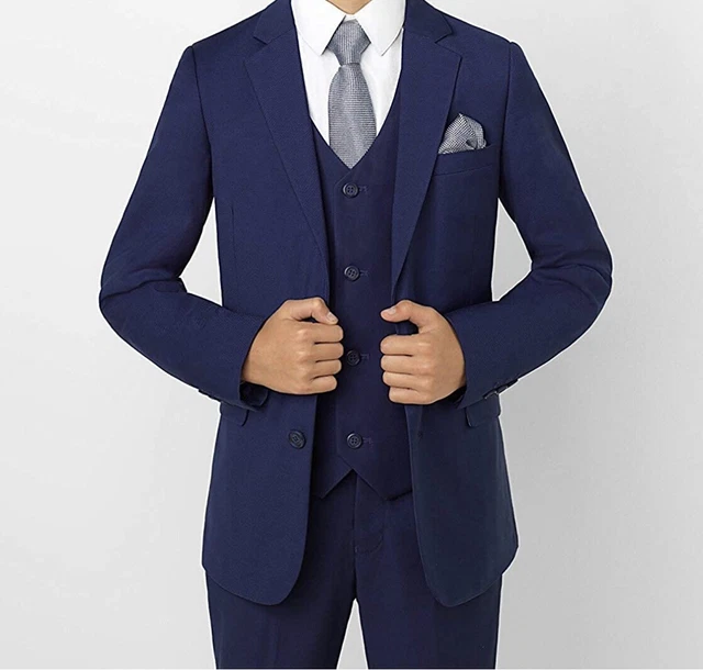Boys Suits 5 Piece Wedding Suit Prom Page Boy Baby Formal Party 3 Colours