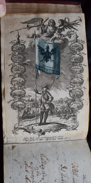 Stammbuch, album amicorum, Johann Georg Meusel, 1760 3