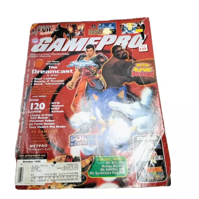 Gamepro Magazine Issue #162 March 2002 Final Dragon ball Z, Sonic adventure  2