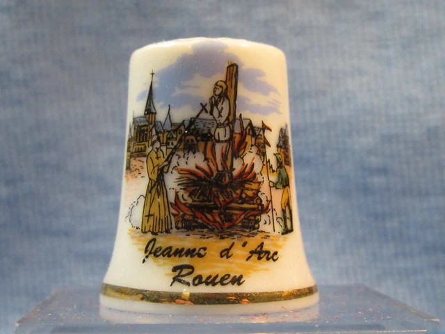 Birchcroft Dé à Coudre à Collectionner En Porcelaine U2013 Poster De Voyage Sénégal U2013 Boîte Offerte