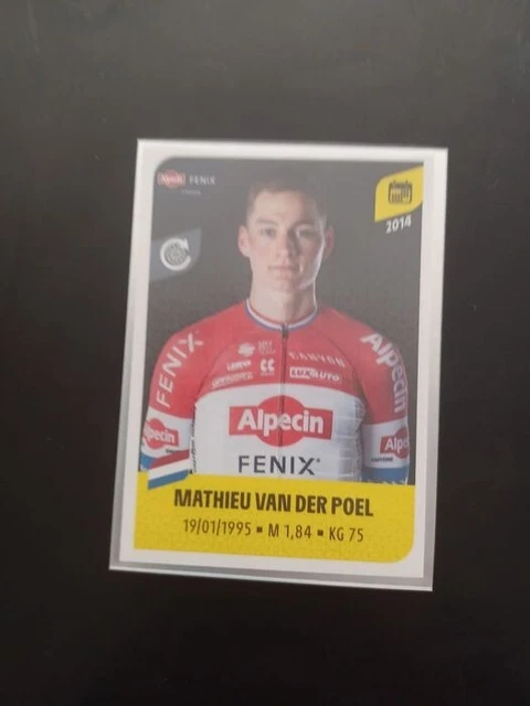 Mathieu Sticker STICKER PANINI TOUR De France 2021 Mathieu Van Der Poel #61 Rookie ...