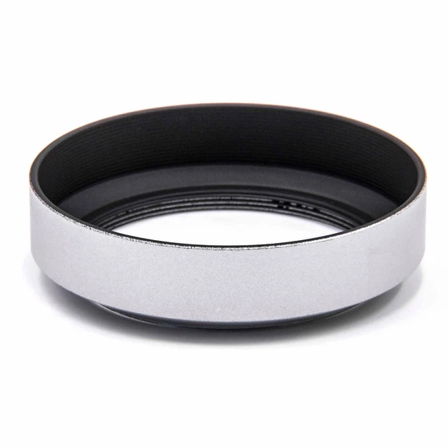 Gegenlichtblende metall silber für Carl Zeiss 45mm f/2 Planar