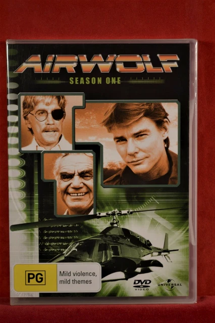 AIRWOLF SEASON 1 DVD Jan-Michael Vincent, Ernest Borgnine NEW SEALED