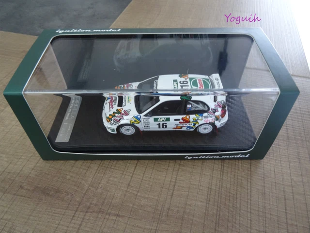 IGNITION MODEL 1/43 TOYOTA CELICA(#2) KANKKUNEN RALLY MONTE CARLO 1995 N° IG0061
