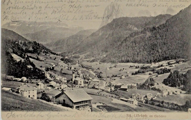 ST. ULRICH -  in  gröden - 1914