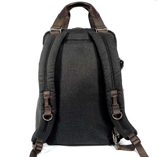 TUMI ALPHA Bravo Lejeune 2WAY Backpack/Tote ANTHRACITE, Leather/Nylon 47x32x21cm 3