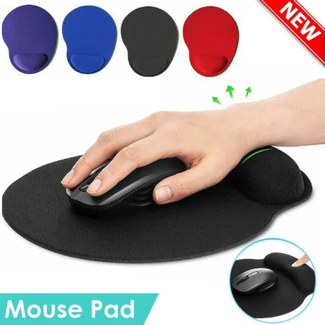 Comfort Wrist Gel Soft Rest Support Mat Mouse Pad Gaming PC Laptop Computer