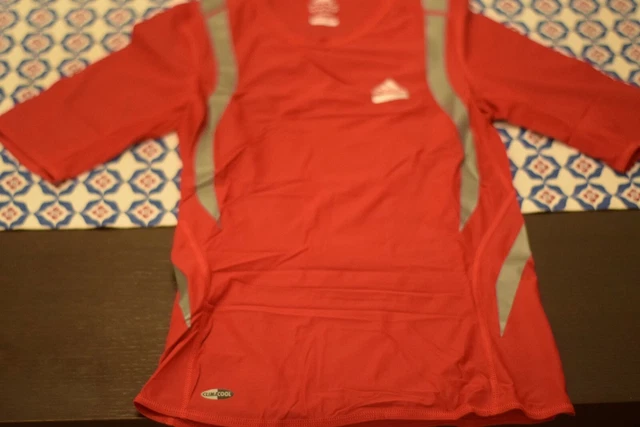 ADIDAS MAGLIA TERMICA Techfit Compressione Climacool Originale Tg