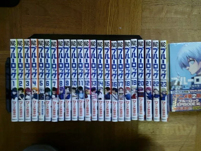 BLUE LOCK VOL. 1-24 Set latest volume Complete set Japanese manga