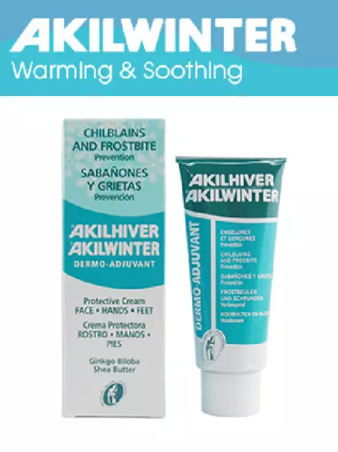 Akileine Winter Chilblain Foot Cream 75ml