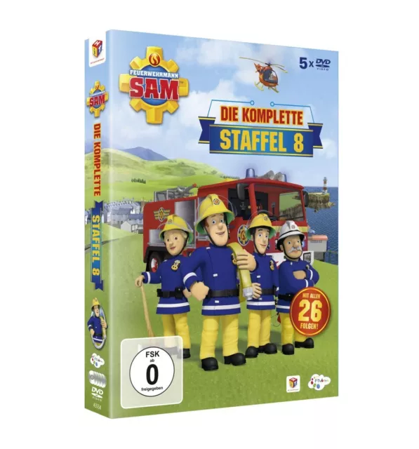 Feuerwehrmann Sam - Die komplette Staffel 8 [5 DVDs] | DVD
