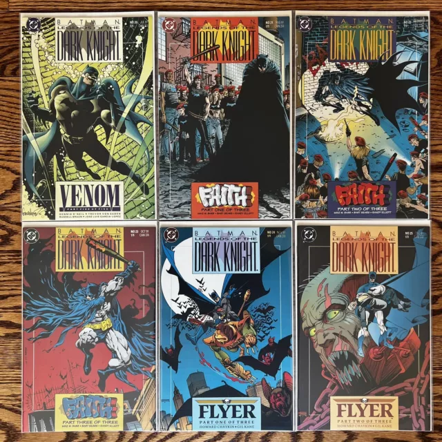 DC Comics BATMAN LEGENDS OF THE DARK KNIGHT Lot 20-29. NM. 1991 1992