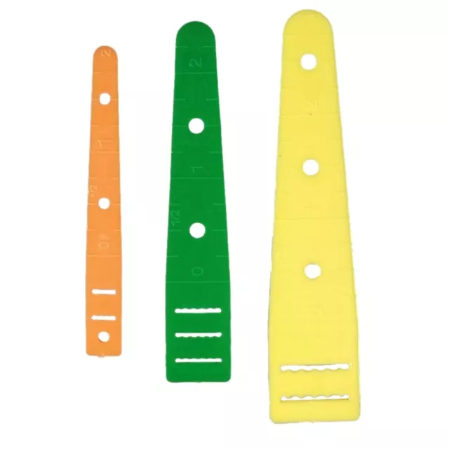 Plastic Elastic Slide Guide Rail Threader Quick Grip for Elastic and Bag Rope