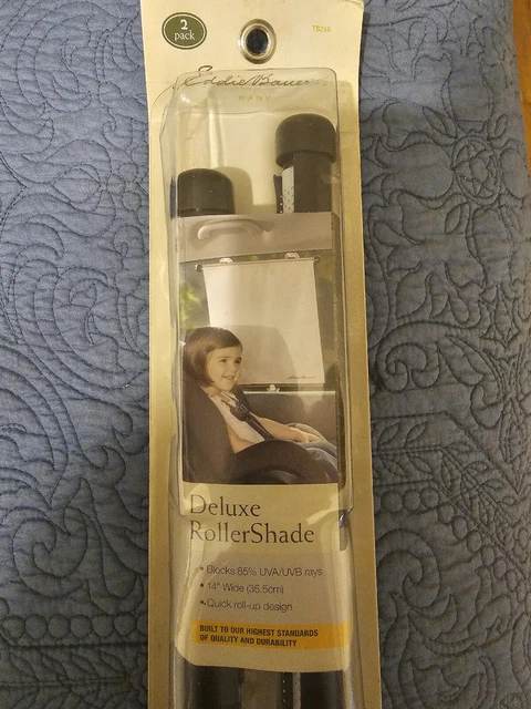 Eddie Bauer car window deluxe roller shade 2 pack NIB